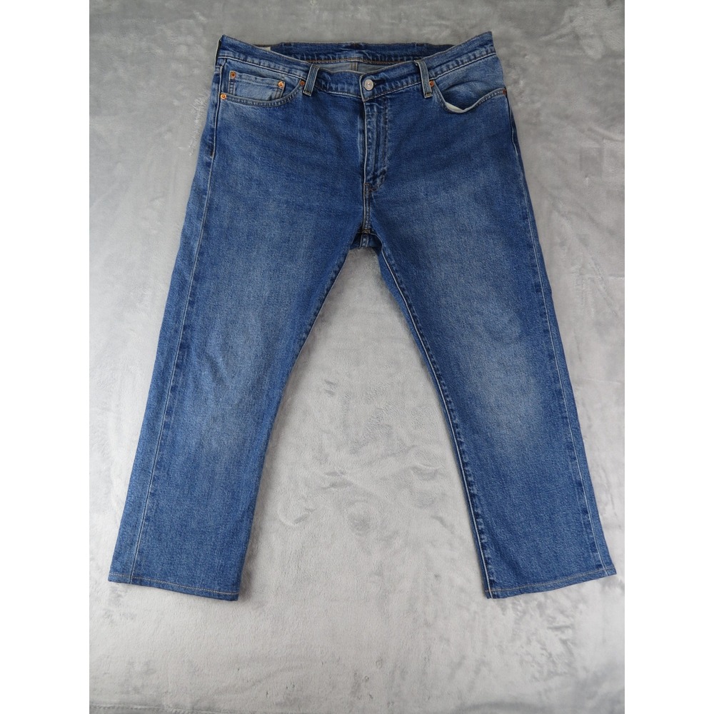 Levi's Premium 511 Selvedge " altered" Men's Jeans Blue Slim Fit Stretch  38x23